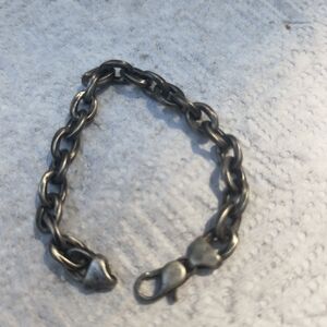 Vintage Sterling Silver Italy 63/4 Bracelet